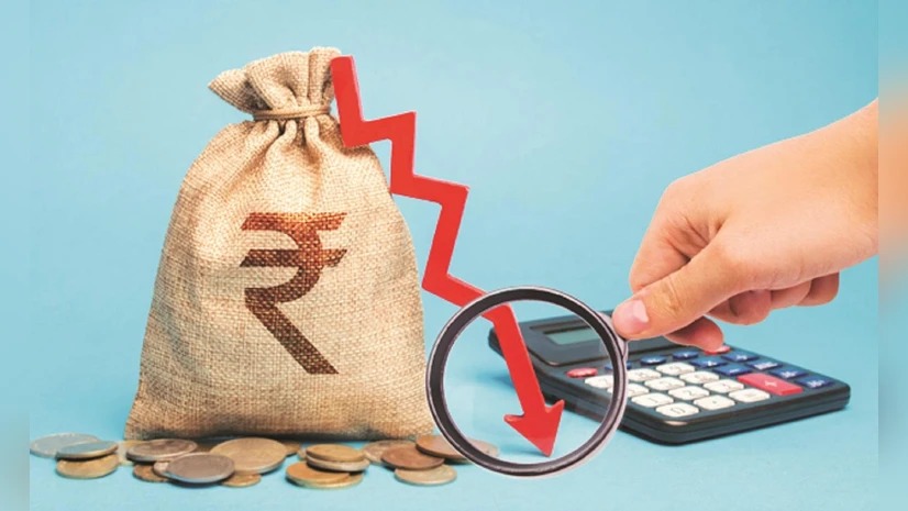 Rupee Falls To Record Low, Closes At 89.87 Against Dollar
