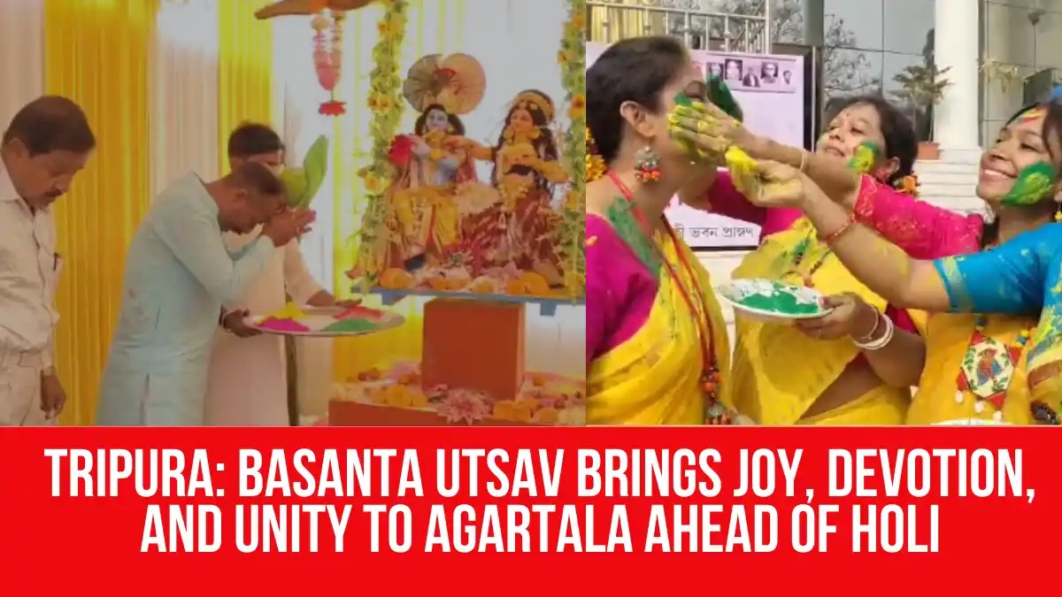 Basant Utsav: A Cultural Bridge Between Tripura and Santiniketan