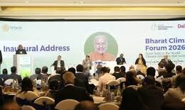 Vice President Radhakrishnan Highlights India’s Climate Vision at Bharat Climate Forum 2026