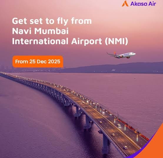 Navi Mumbai's First Flight Chapter Begins with Akasa Air