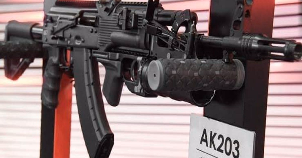 Amethi-Made AK-203 Rifle Powers Up India’s Infantry: 700 Rounds of Indigenous Power