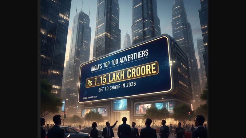 India’s Top Advertisers Gear Up for ₹1.15 Lakh Crore Ad Spend in 2026