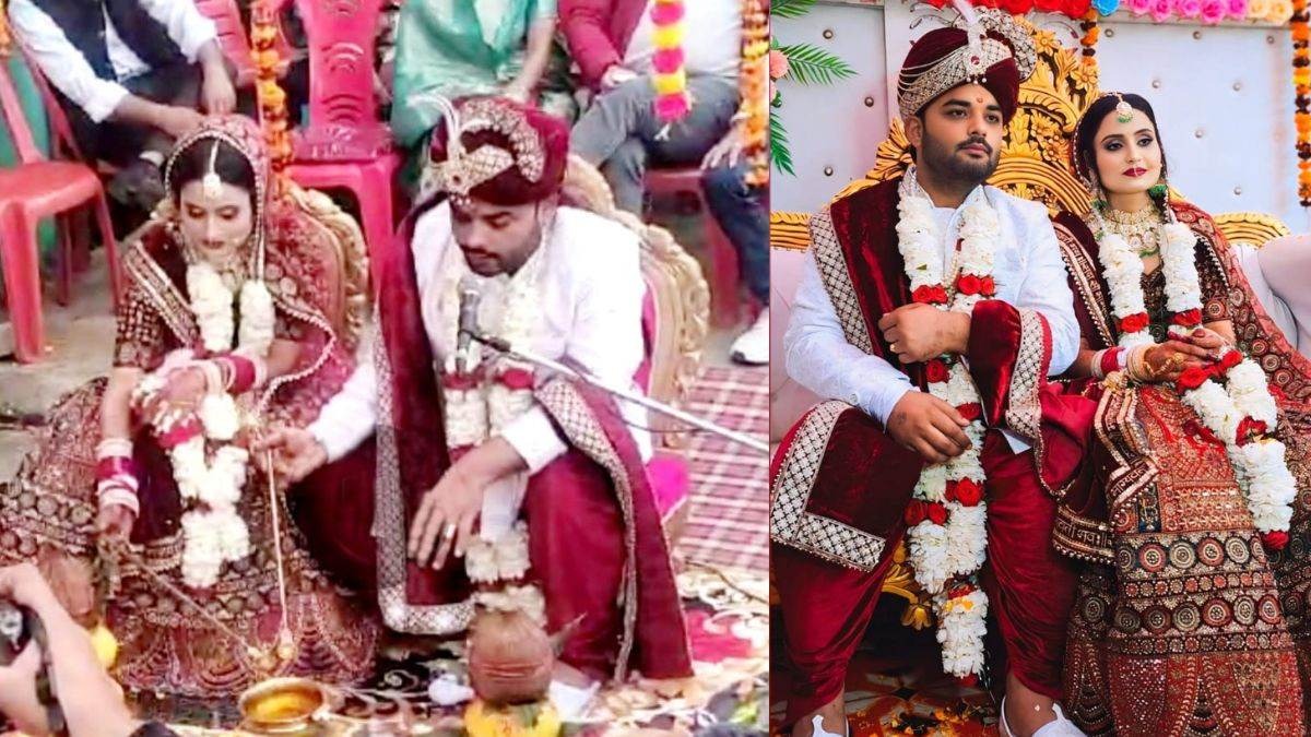 Atmanirbhar Bharat in Action: Saharanpur Groom Becomes His Own Priest, Redefining Wedding Traditions
