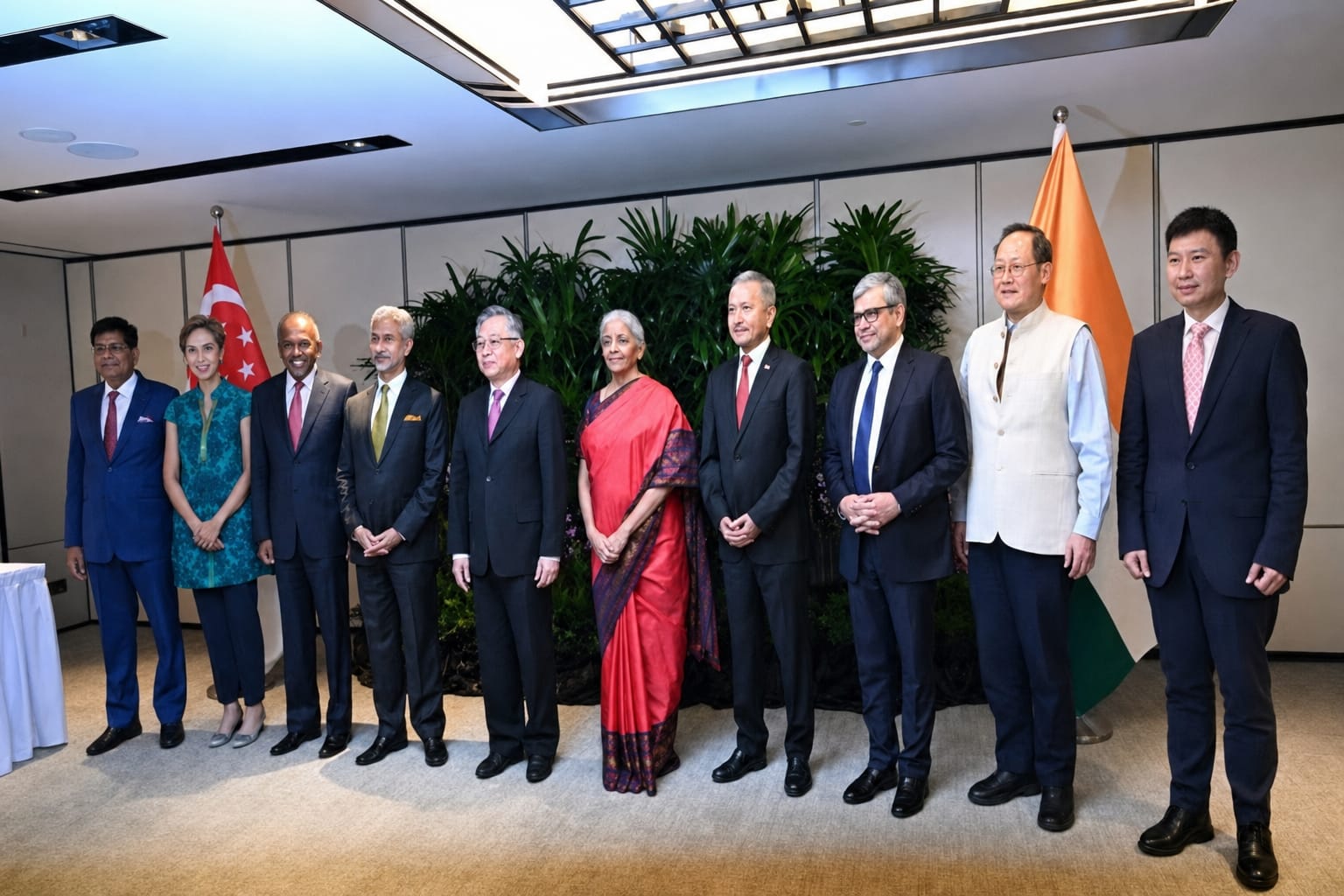Singapore Hosts 4th India-Singapore Ministerial Roundtable