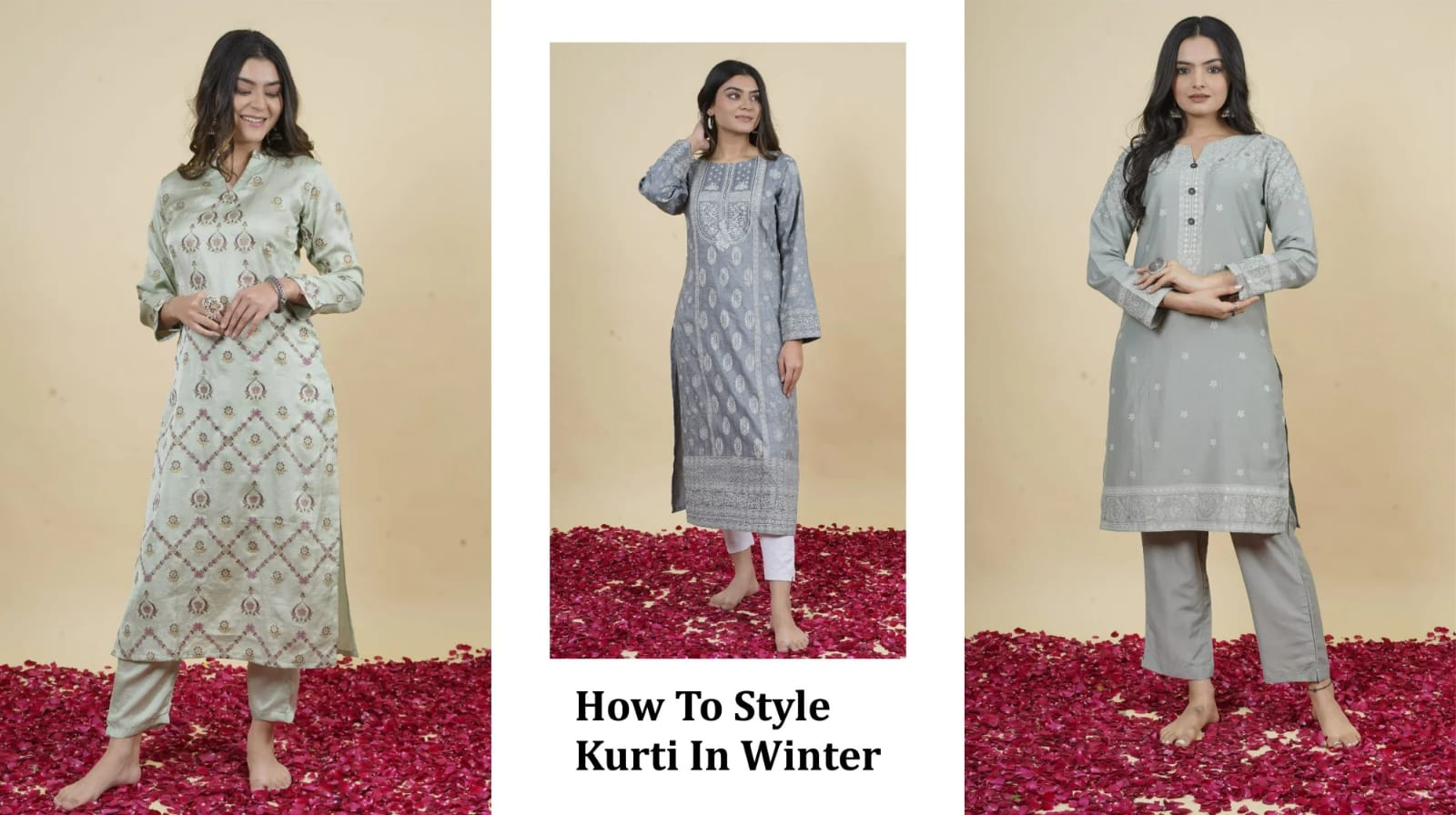 Wrapped in Elegance: Woollen Kurta Sets That Define Winter Chic