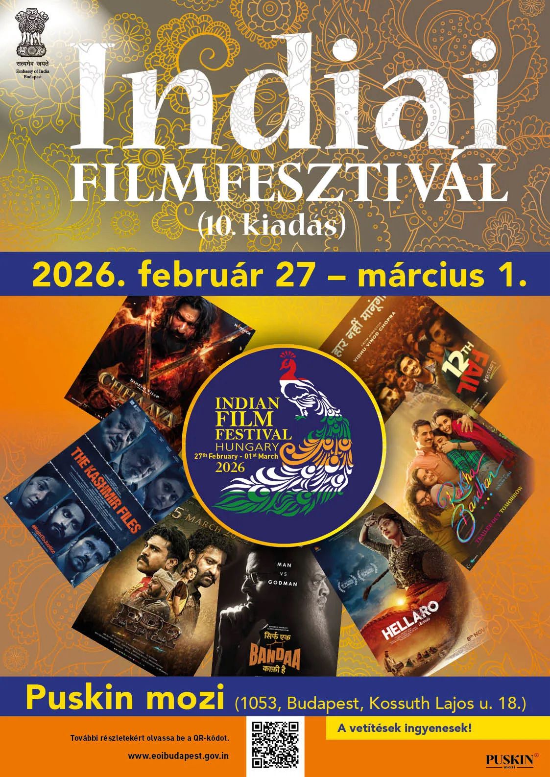 Cinema Without Borders: 10th Indian Film Festival Lights Up Budapest