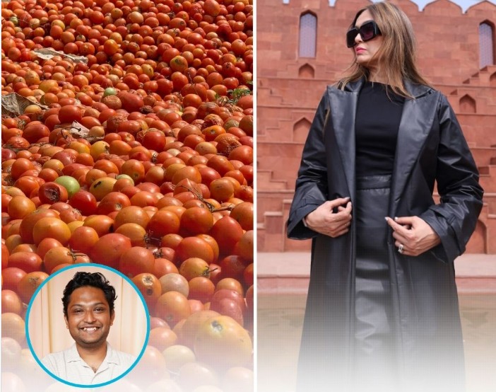 Juicy Innovation: Student Squeezes Style from Tomato Trash, Bags PETA Textile Award