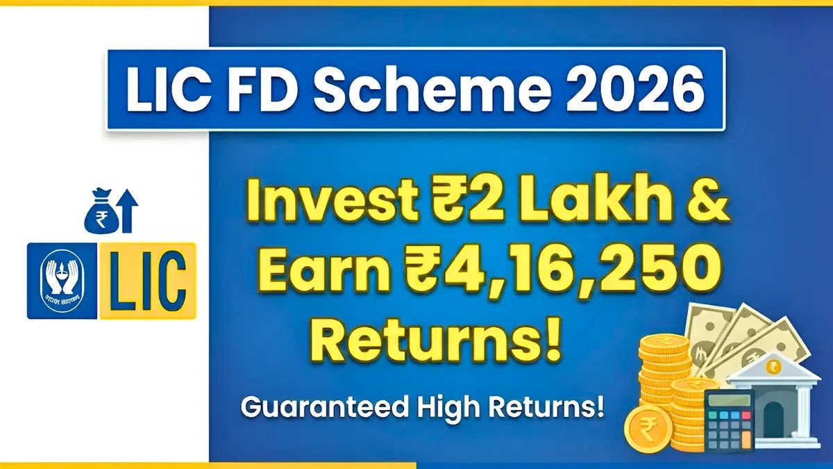 LIC’s 2026 FD Buzz: Why a ₹2 Lakh Deposit Is Turning Heads With Promised ₹4.16 Lakh Returns