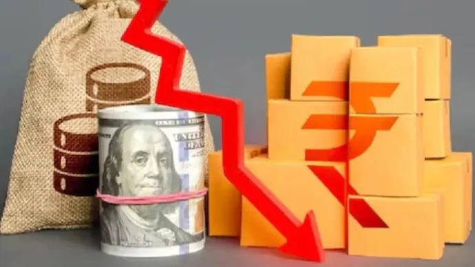 Indian Rupee Slips Against Dollar, Closes At 91.9550