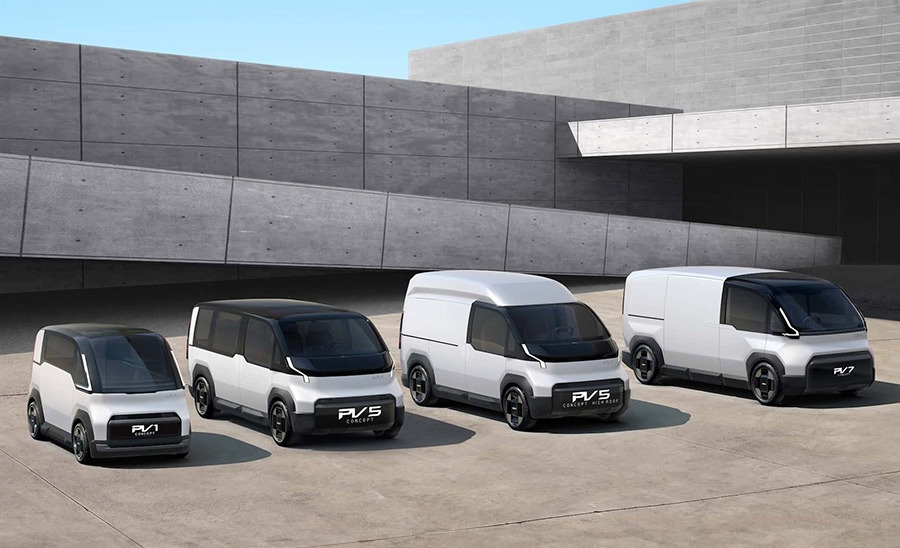 Kia Showcases PV5 Electric: Versatile Electric Mobility on the Horizon