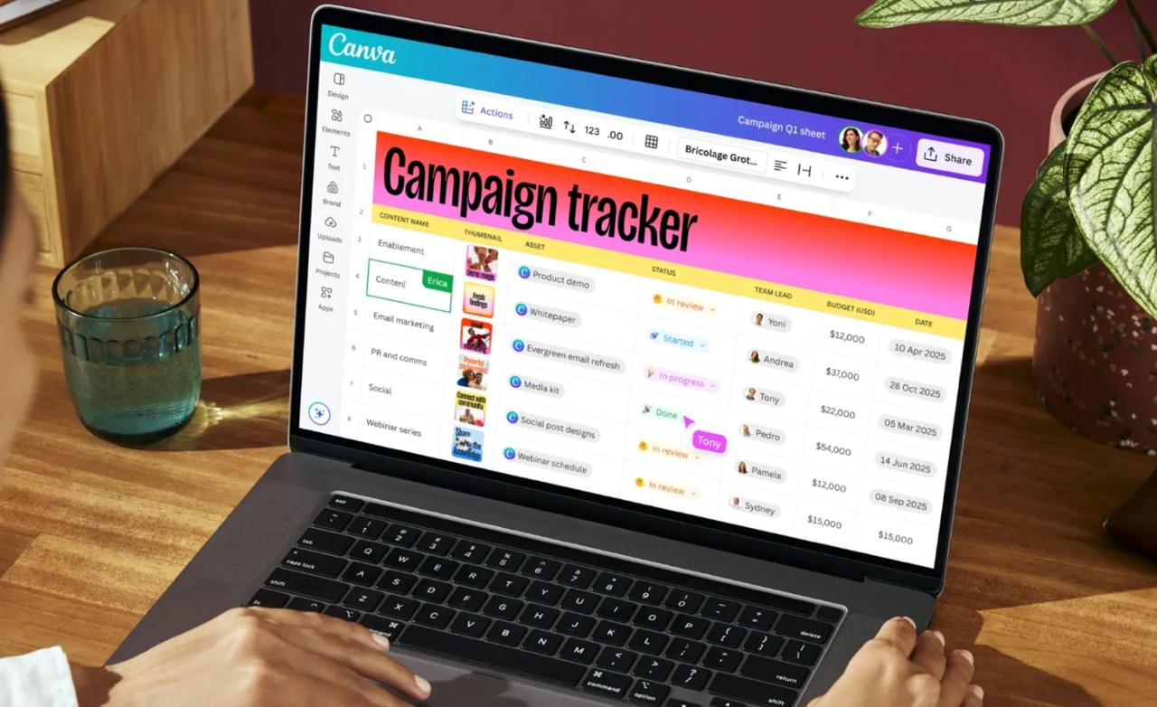 From Pixels to Cells: Canva Launches Spreadsheet for the Corporate Grid