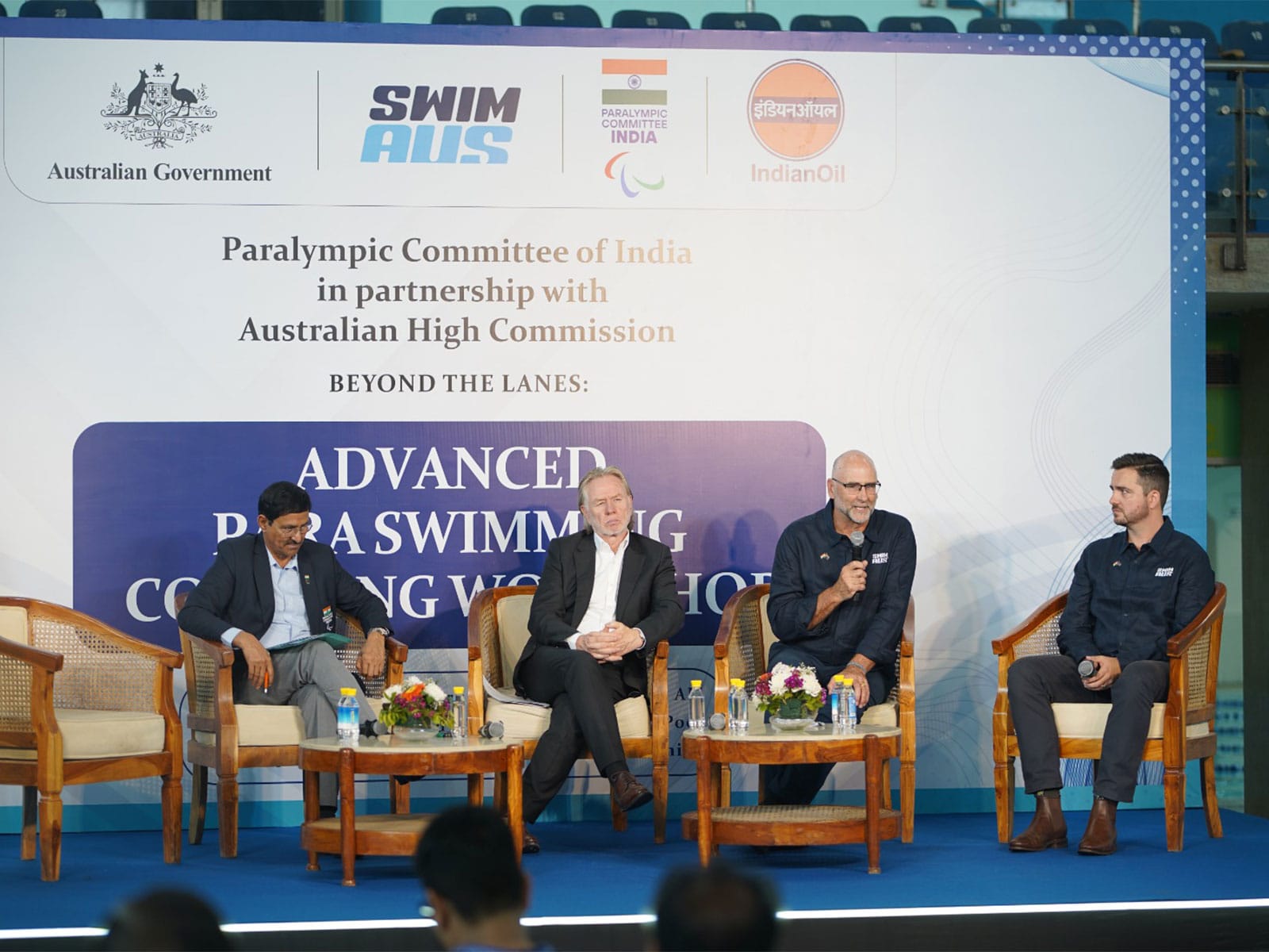 India And Australia Dive Into Advanced Para-Swimming Coaching Excellence