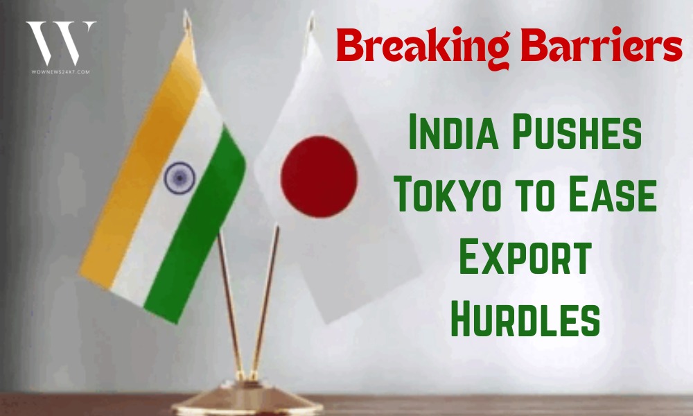 India Pushes Japan to Ease Regulatory Hurdles for Export Growth