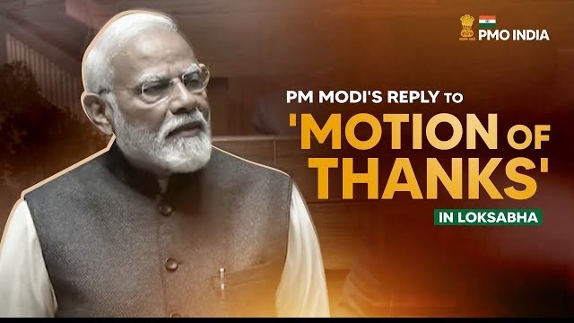PM Modi Scheduled to Respond to Motion of Thanks in Lok Sabha, Outlining Government Priorities