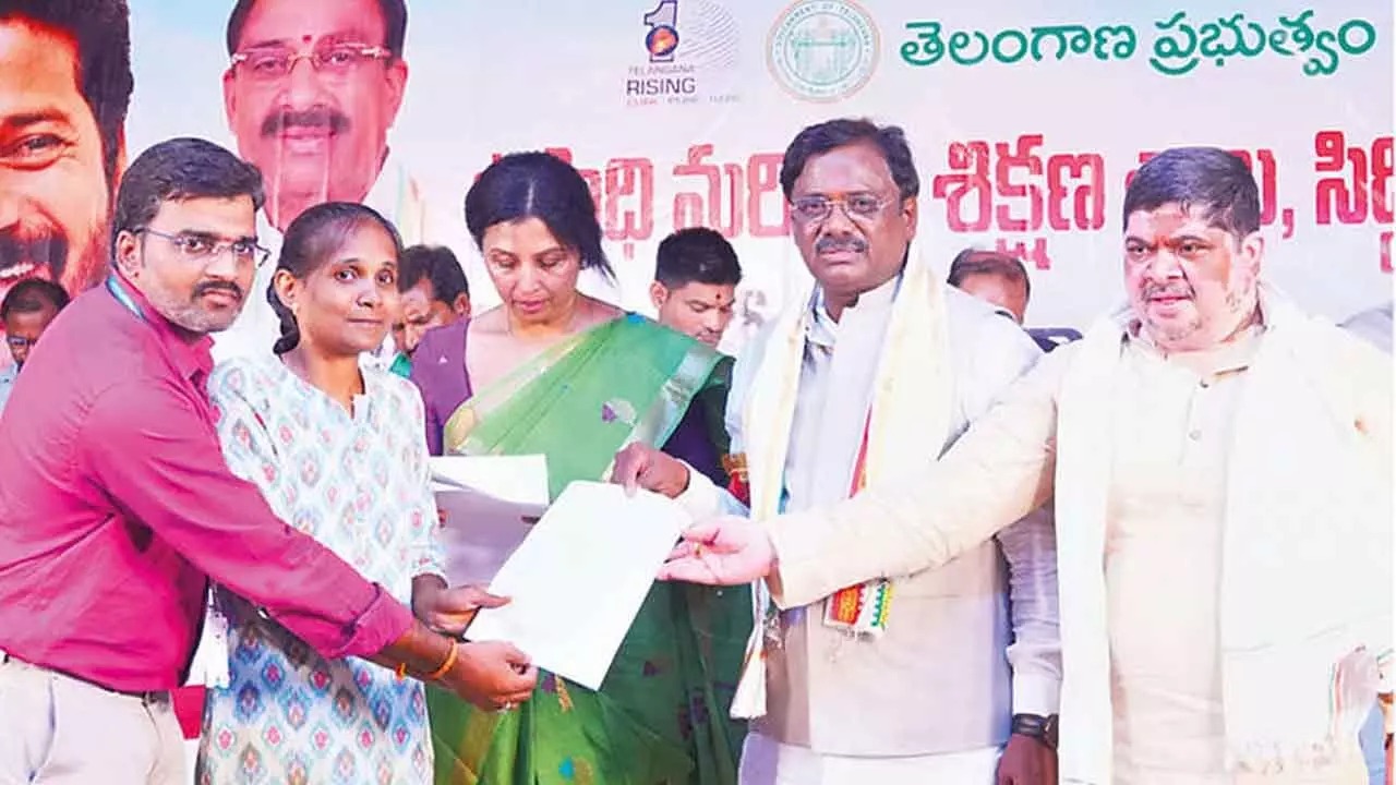 Minister Vivek Outlines Vision for a Skilled Telangana
