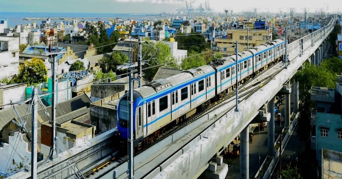 KP Green Engineering Dispatches First Rail Over Bridge For Chennai Metro