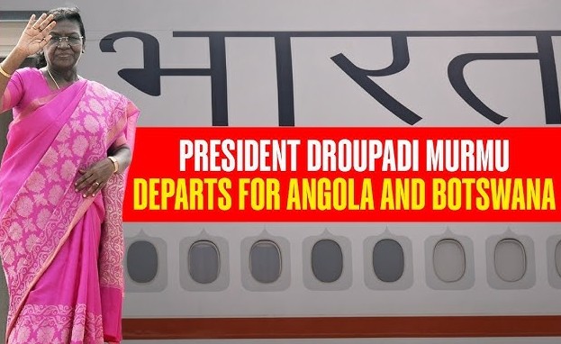 India Deepens Africa Ties: President Murmu’s Historic Visit to Angola and Botswana Begins