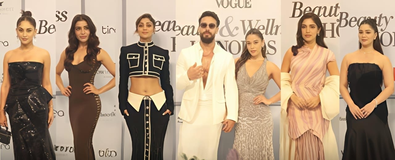 Fashion Fireworks: Shilpa Shetty, Tiger Shroff, and Samantha Ruth Prabhu Redefine Glam at Mumbai Soiree