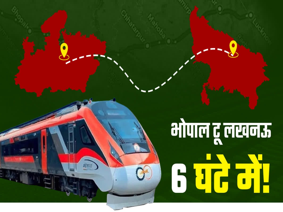 Speeding Ahead: Vande Bharat Express Cuts Lucknow-Bhopal Travel Time