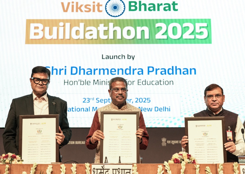 Dharmendra Pradhan Launches India’s Largest School Innovation Marathon - Viksit Bharat Buildathon