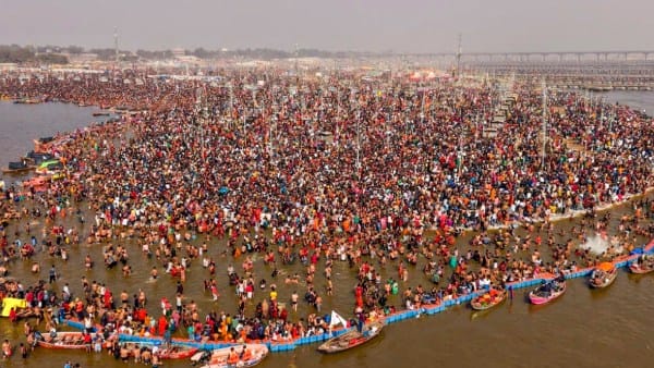 Over 50.7 million take dip in Sangam by 4 pm on Mauni Amavasya during Mahakumbh