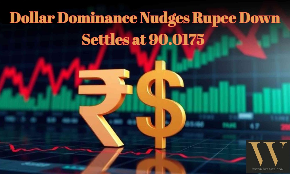 Currency Watch: Indian Rupee Weakens Marginally to 90.0175 per Dollar