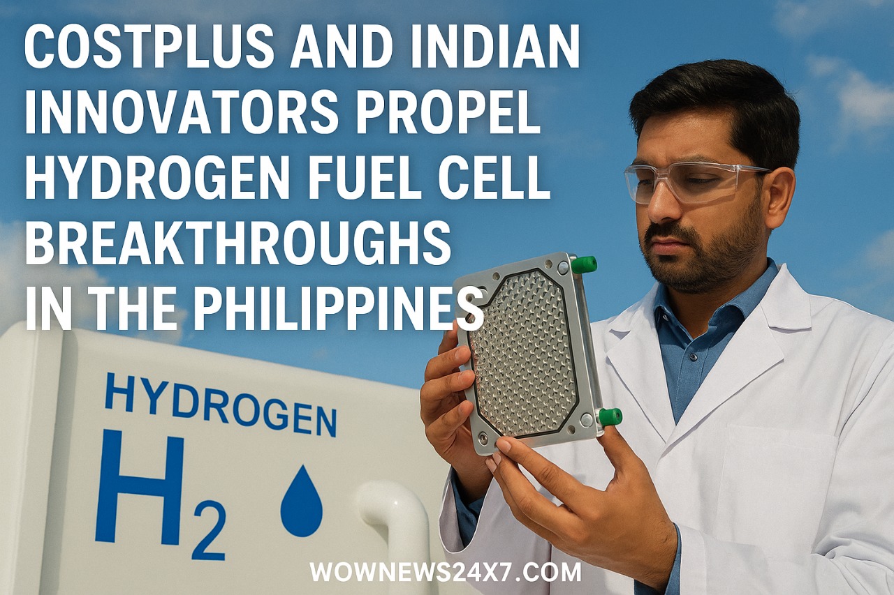CostPlus and Indian Innovators Propel Hydrogen Fuel Cell Breakthroughs in the Philippines