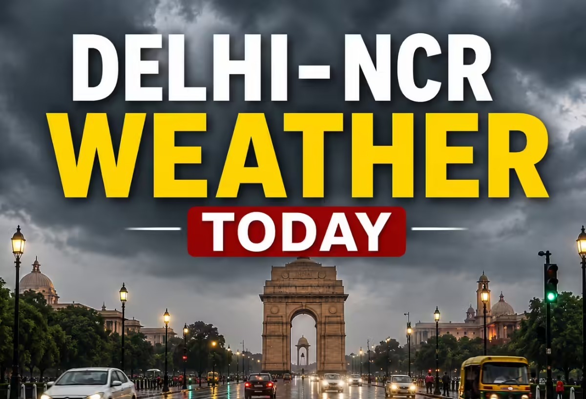 Delhi-NCR Weather Today: Temperatures Eye 42°C Before Mid-Week Rain