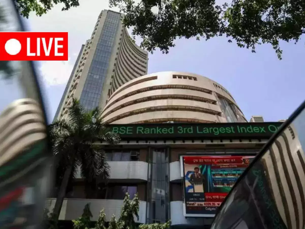 Sensex Drops Over 200 Points, Nifty Below 23,500 as Trump Tariff Threats Loom