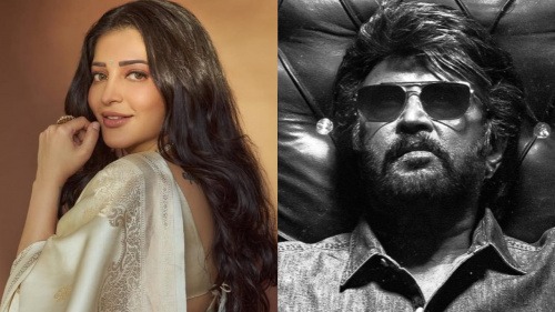 Shruti Haasan Opens Up About Working with Rajinikanth in Coolie