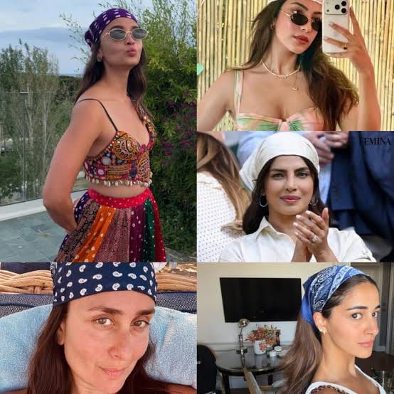 Bandana Trend Returns as Celebrities Lead Y2K Comeback
