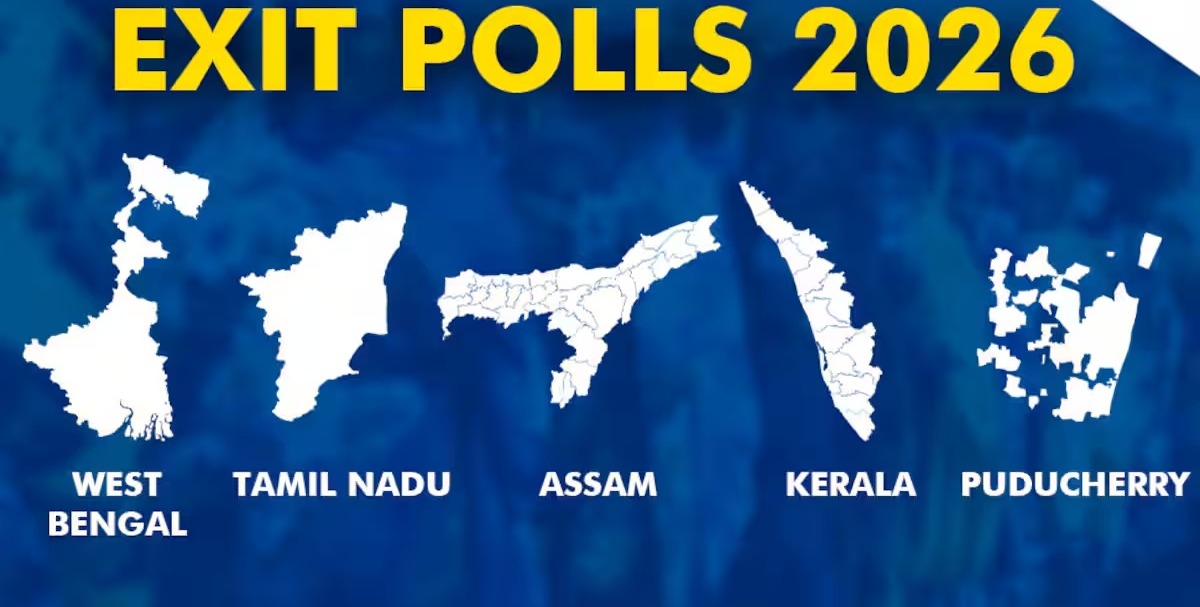 Exit Polls 2026: Bengal On Edge, DMK Leads Tamil Nadu, UDF Gains In Kerala, NDA Strong In Assam, Mixed Signals In Puducherry