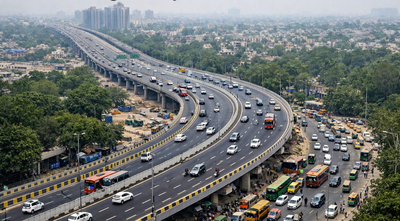 Outer Ring Road Gets A Lift: Delhi Government Plans Major Flyover Relief