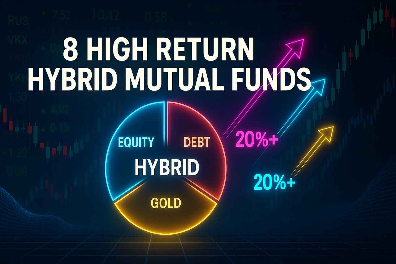 Top 8 Hybrid Mutual Funds That Outperformed with Consistent High Returns
