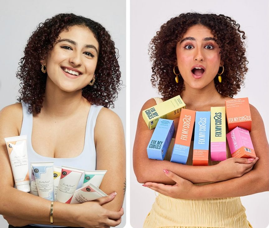 WOW STORY OF THE DAY: She Was 19, Had No Hair Products Left, Asked One Girl in Vancouver, and Built India's First Curly Hair Brand
