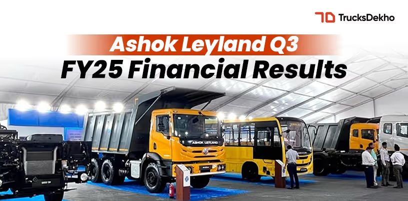 Ashok Leyland Q3 Profit Soars 36% on Strong Exports and Festive Demand