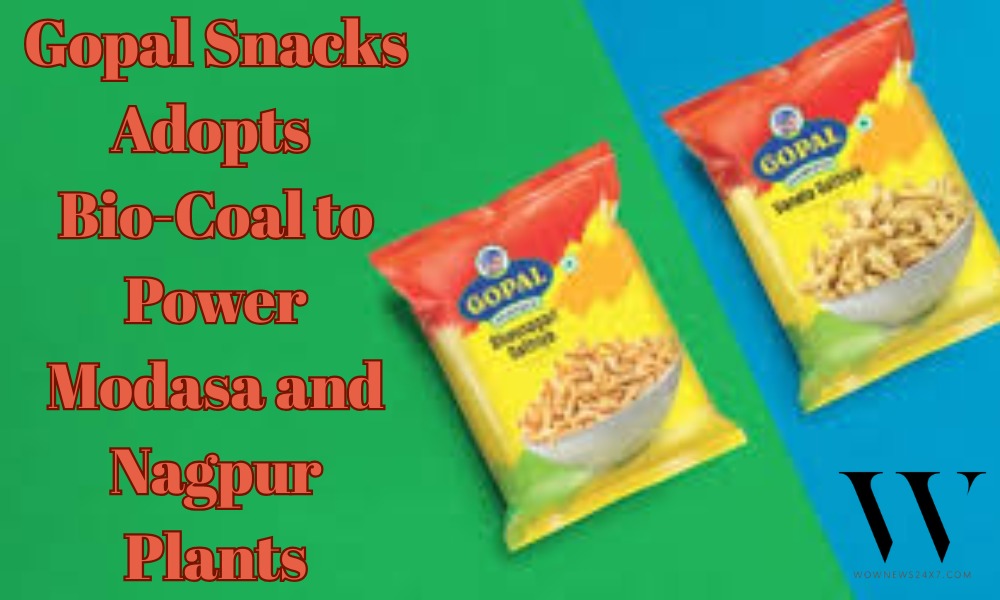 Gopal Snacks Keeps Production Rolling Amid Gas Shortage with Bio-Coal Shift