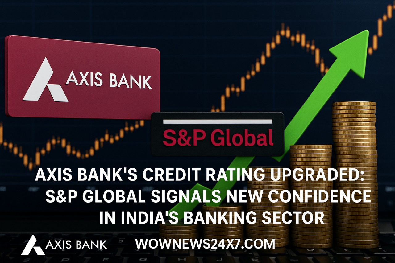 Axis Bank’s Credit Rating Upgraded: S&P Global Signals New Confidence in India’s Banking Sector