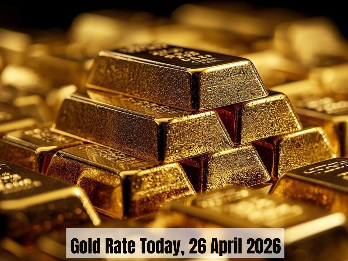 Gold Rate Today, April 26: Global Prices Edge Lower, Domestic Rates Steady