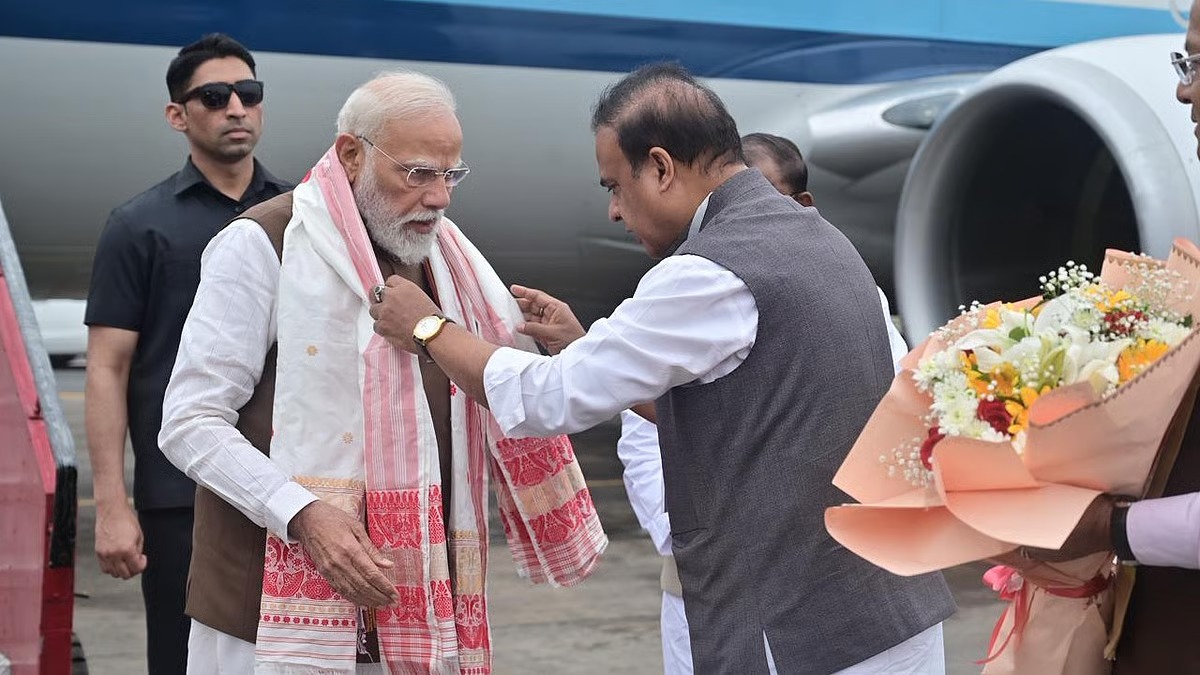 PM Modi Launches Development Projects Worth ₹4,570 Crore In Assam
