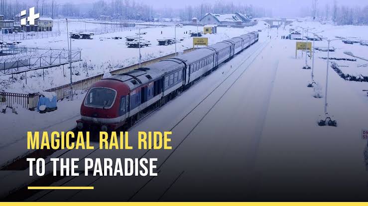 Journey Through Paradise: Kashmir’s First Train Ride Steals the Show