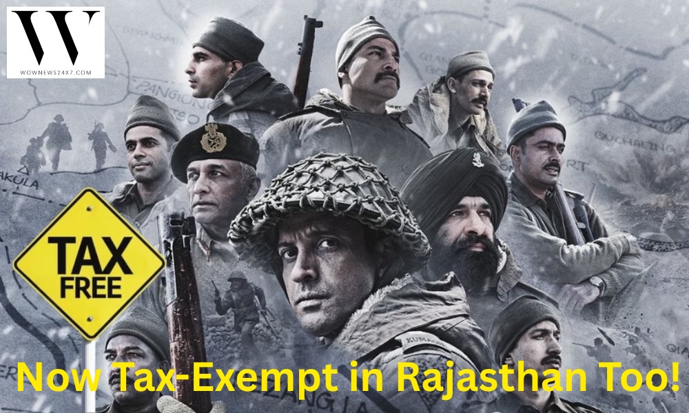 Rajasthan Joins Delhi's Salute: '120 Bahadur' Tax-Free—Farhan's Heroic Thanks to CM!
