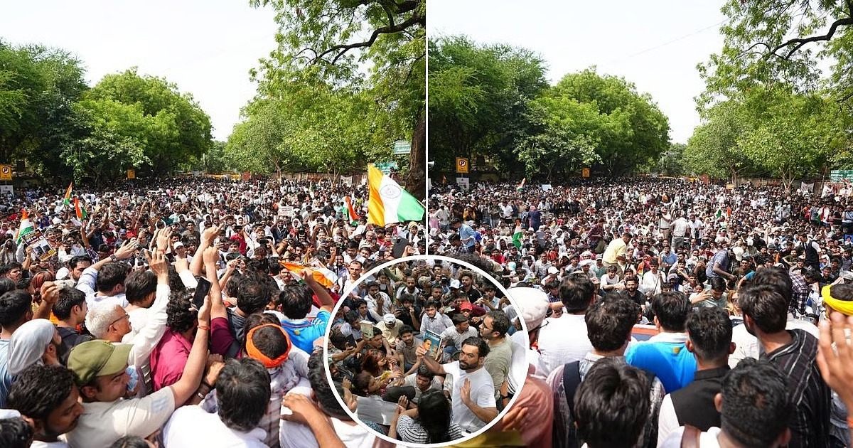 Delhi Police Use Lathis to Disperse CJP Marchers at Jantar Mantar