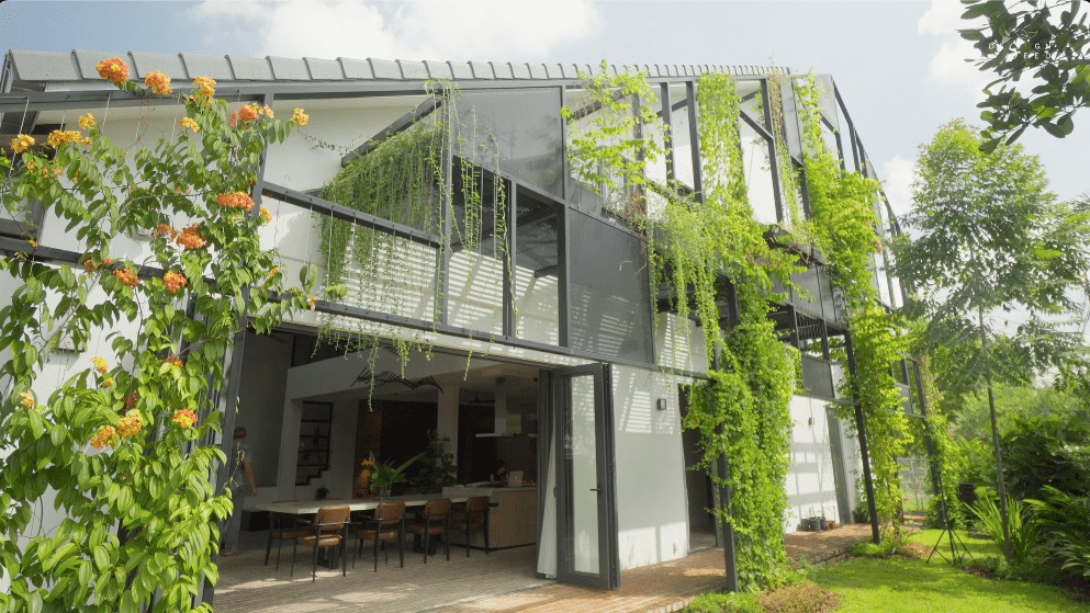 From Vintage Charm to Tropical Luxury: 50-Year-Old House Reborn as Stunning Villa