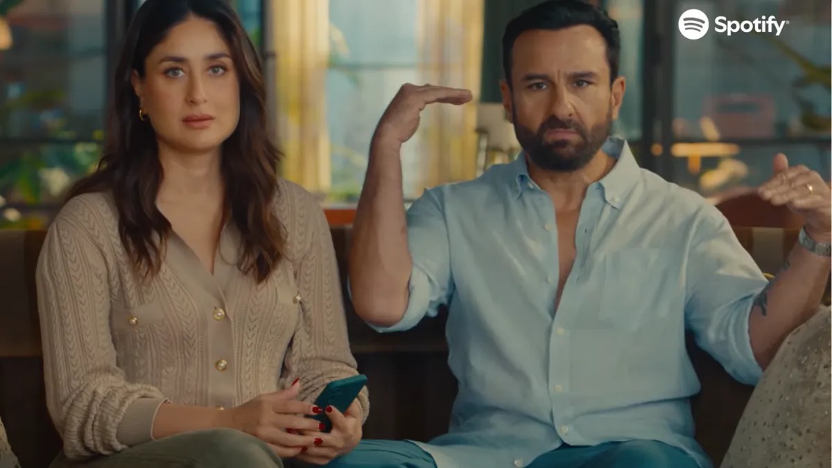 Streaming Gets Personal: Kareena and Saif Bring Spotify’s Mood-Matching Playlists to Life
