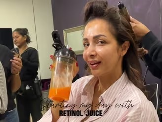 Drink Your Way to Radiant Skin: Malaika Arora’s Morning Retinol Juice Ritual Revealed