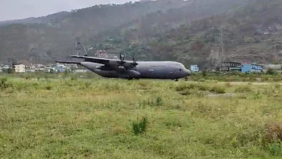 Border Bravado: IAF Hercules Touches Down Near China Frontier