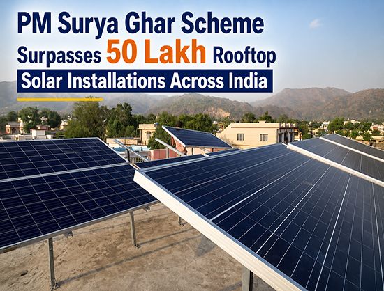 Catching Rays: PM Surya Ghar Crosses 50 Lakh Rooftop Solar Milestones