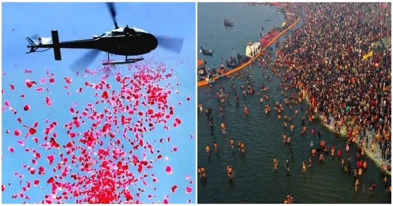 Helicopter Services Offer Aerial Bliss at Maha Kumbh 2025
