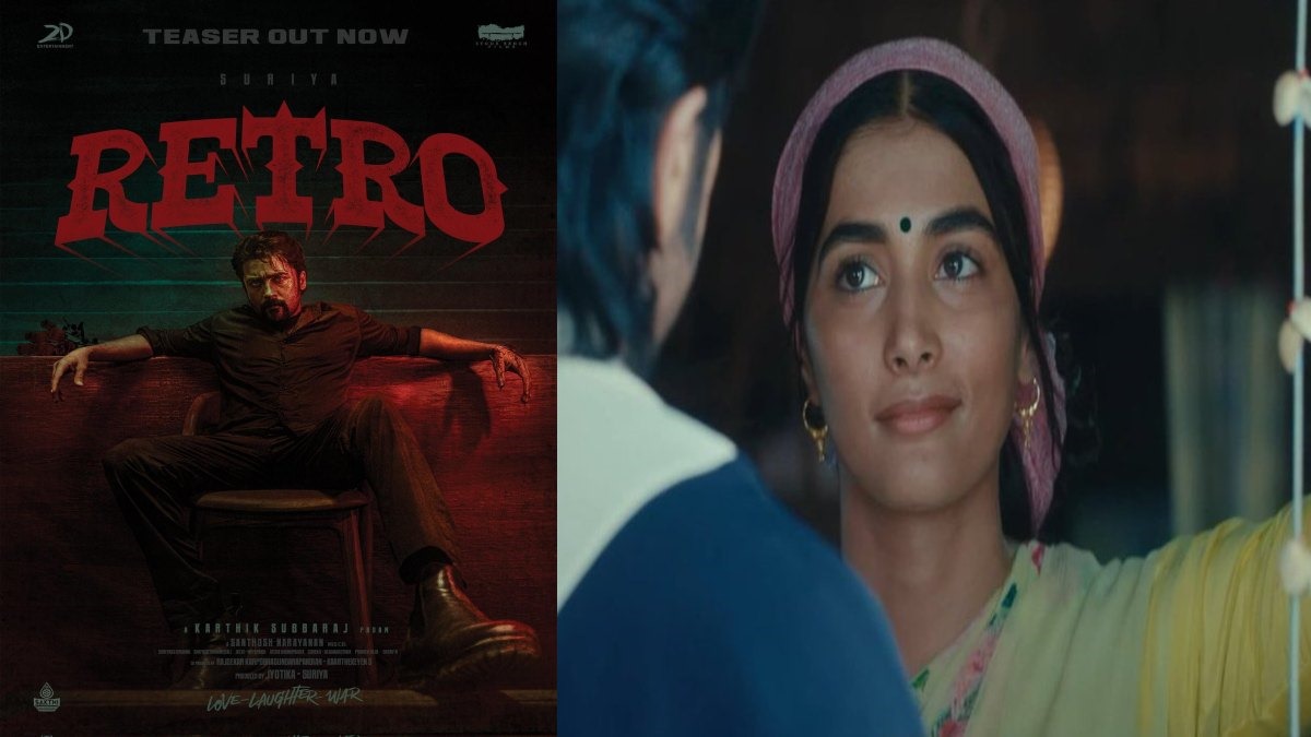 Retro Trailer OUT! Suriya & Pooja Hegde Bring 90s Nostalgia to a Gritty Gangster Drama